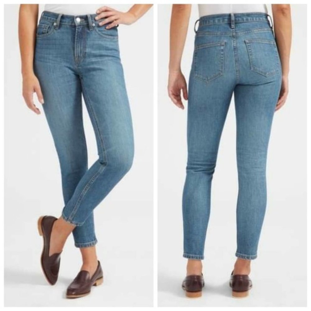 Everlane High Rise Ankle Jeans Sz 24